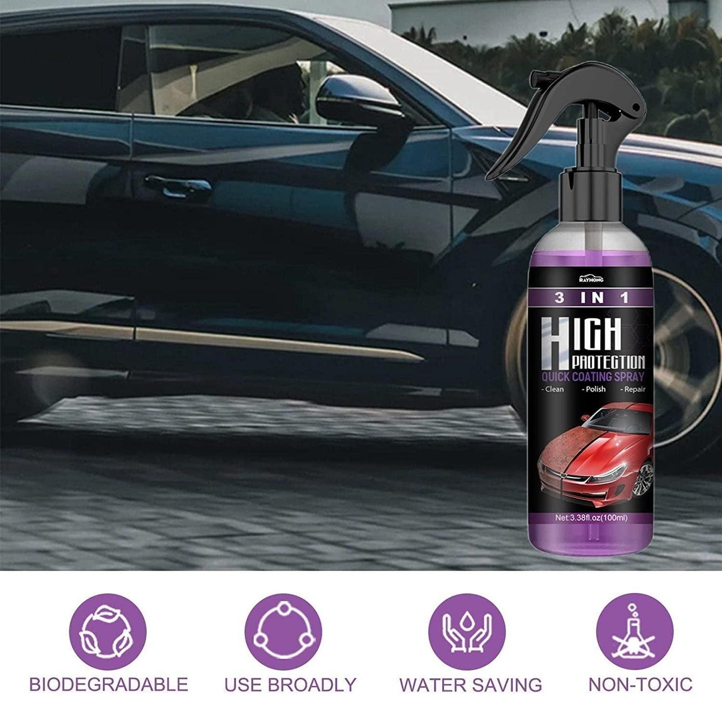 Car Scratch Spray ( Buy 1 Get 1 Free)
